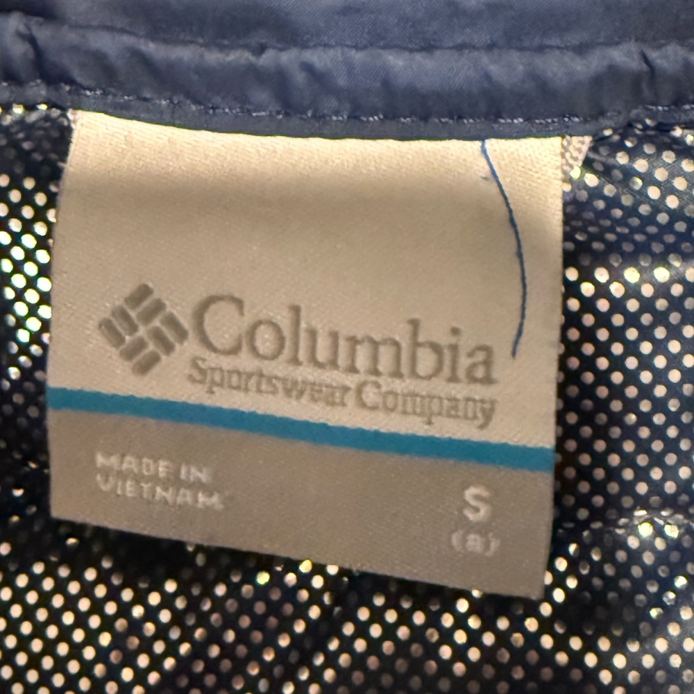 Columbia Kids Two-Tone Blue Puffer Jacket - Picture 8 of 8